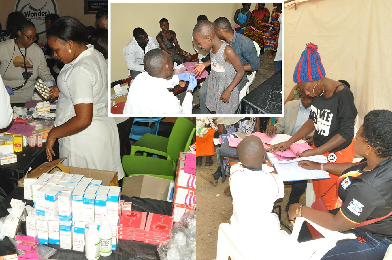 The Orchards of Hope Uganda team and children we support